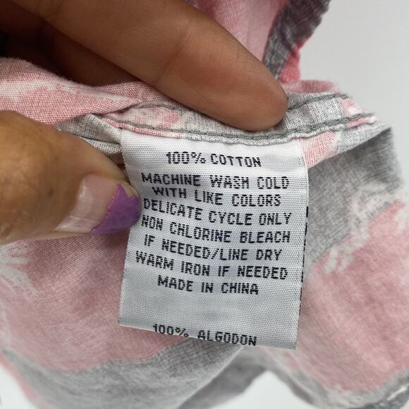 MOLOKAI Hawaiian Shirt Button Down Short Sleeve Striped vacation size XL - Picture 8 of 8